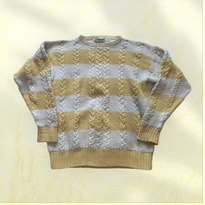 Christian Dior Vintage (from the 80s) sweater 

Cool yellow and white stripes